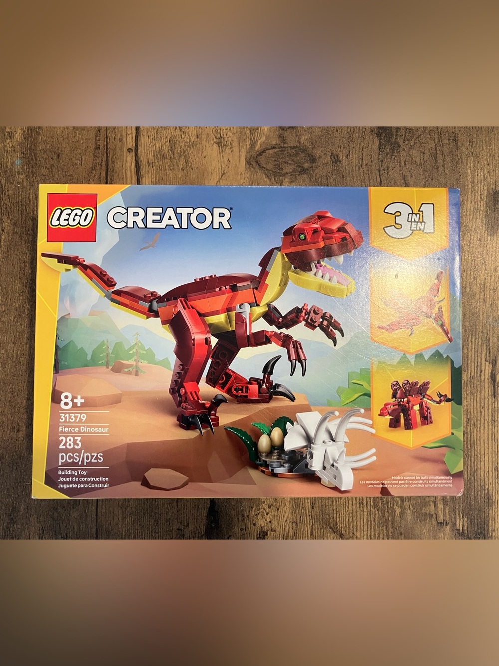 Lego creator dinosaur